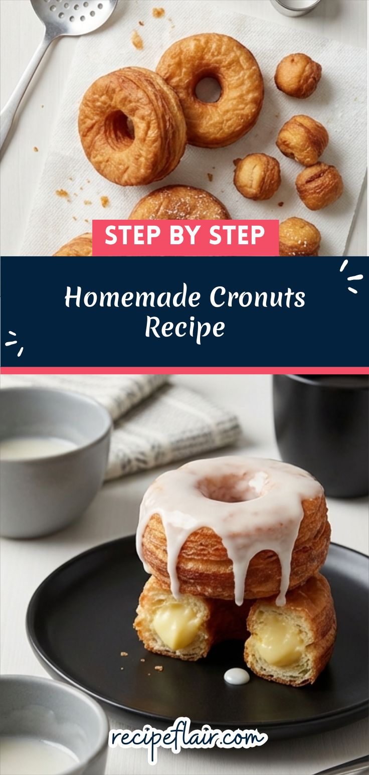 Homemade Cronuts Recipe