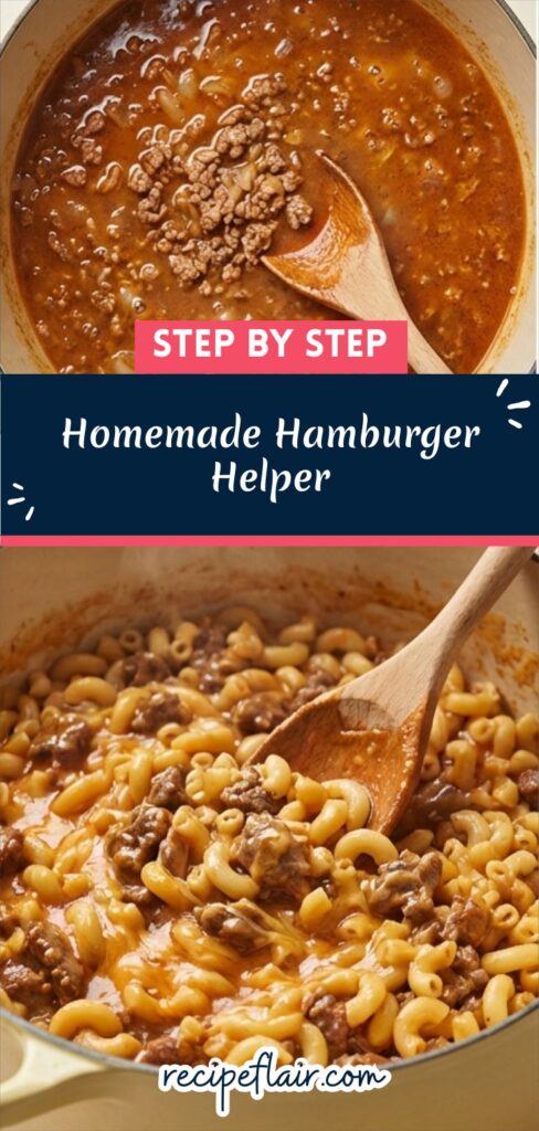 Homemade Hamburger Helper Recipe