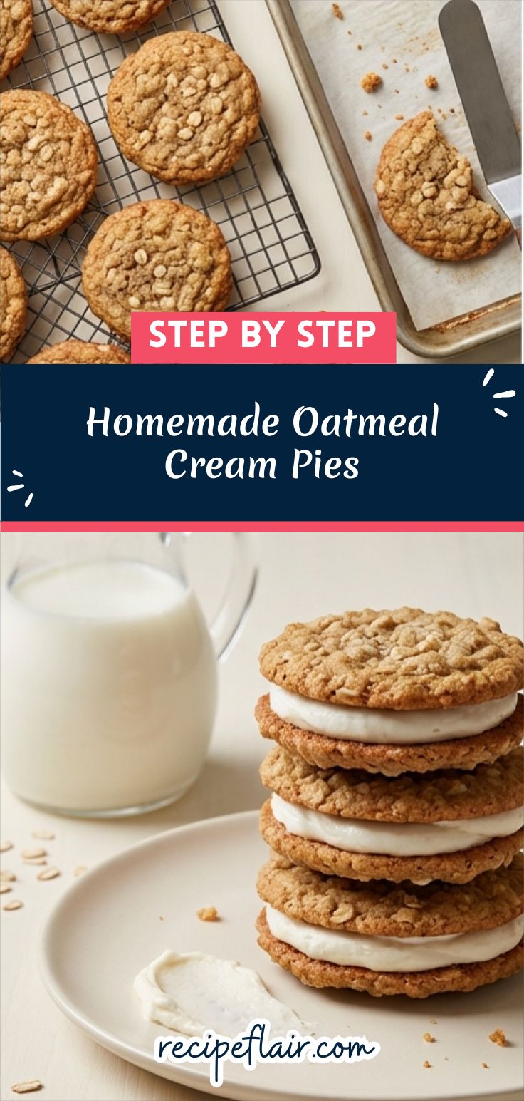 Homemade Oatmeal Cream Pies Recipe