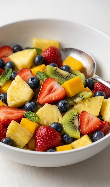 Easy Honey Lime Fruit Salad Recipe – Fresh Spring Food Favorite