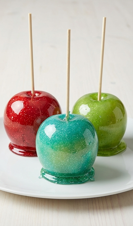 Jolly Rancher Glittery Candy Apple Recipe for Parties & Kids