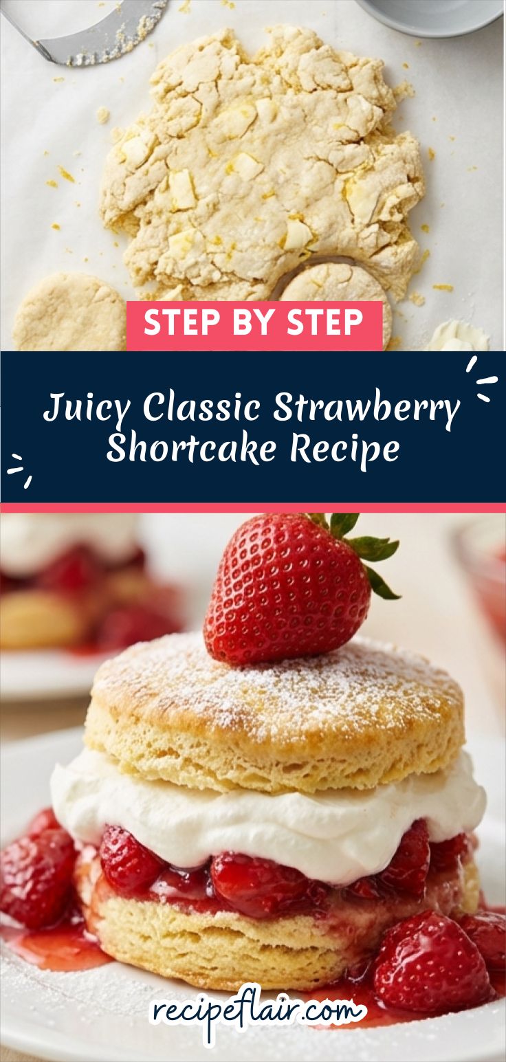 Juicy Classic Strawberry Shortcake Recipe