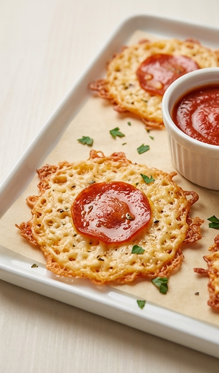 Healthy Snacks Keto Pizza Chips Recipe for Guilt-Free Munching