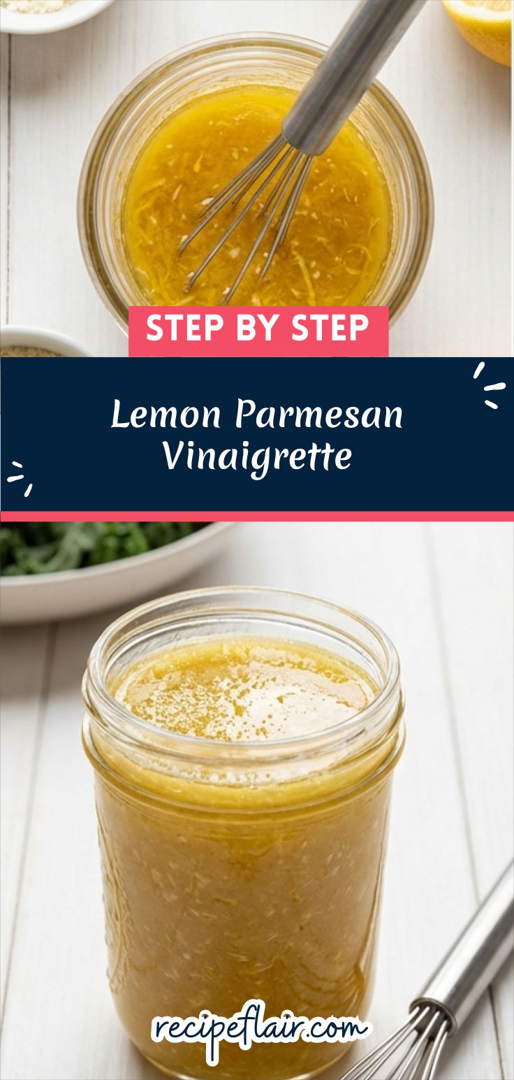 Lemon Parmesan Vinaigrette Recipe