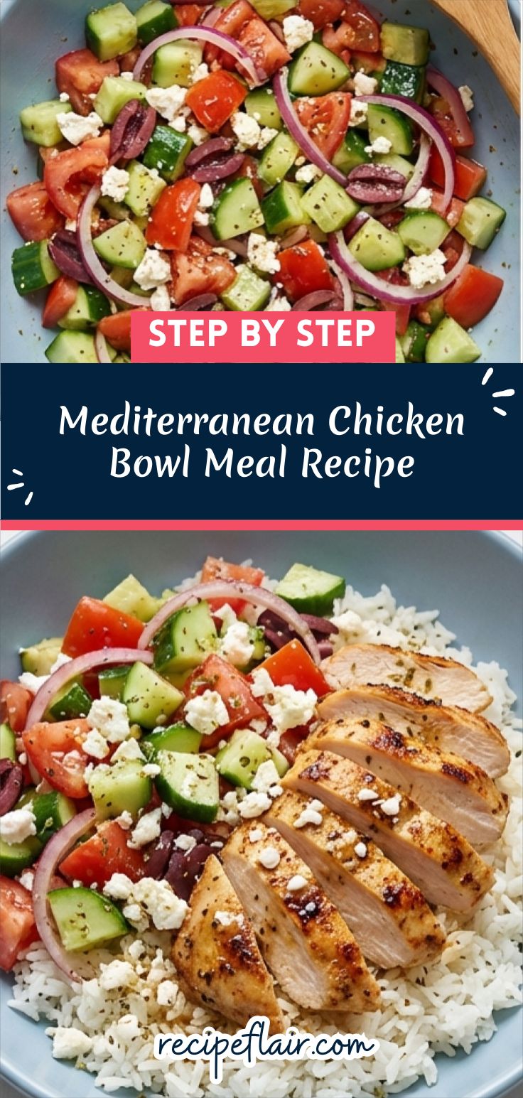 Mediterranean Chicken Bowl Meal Recipe