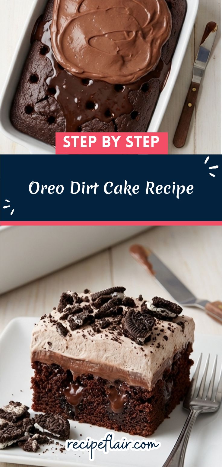 Oreo Dirt Cake Recipe