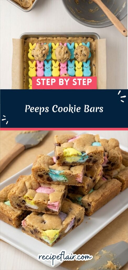 Peeps Cookie Bars
