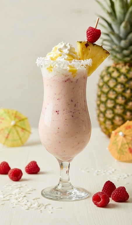 Refreshing Raspberry Piña Colada Recipe for Spring Drinks Lovers