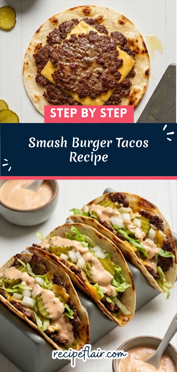 Smash Burger Tacos Recipe