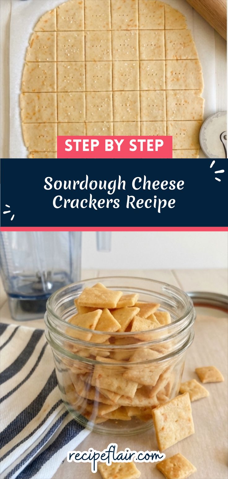 Sourdough Cheese Crackers Recipe