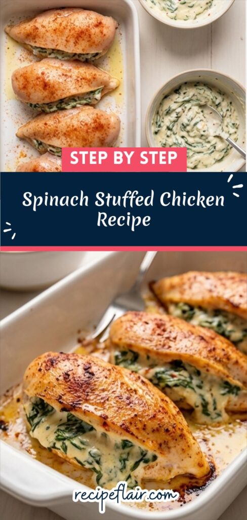 Spinach Stuffed Chicken Recipe