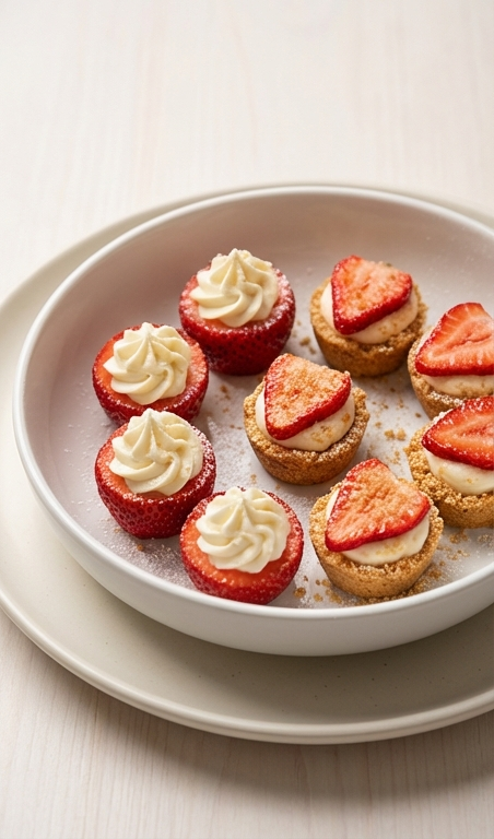 Easter Pie Strawberry Cheesecake Bites Recipe for Spring Brunch