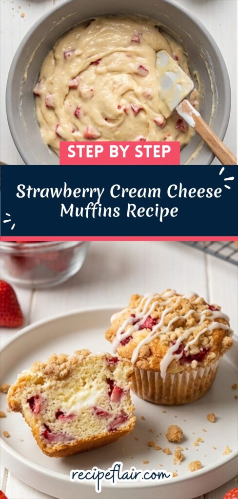 Strawberry Cream Cheese Muffins Recipe
