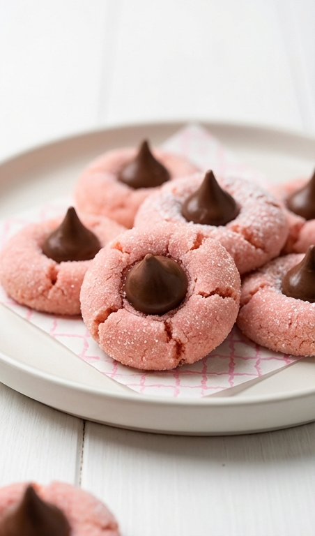 Strawberry Cookie Recipe: Sweet Strawberry Kiss Cookies for Family