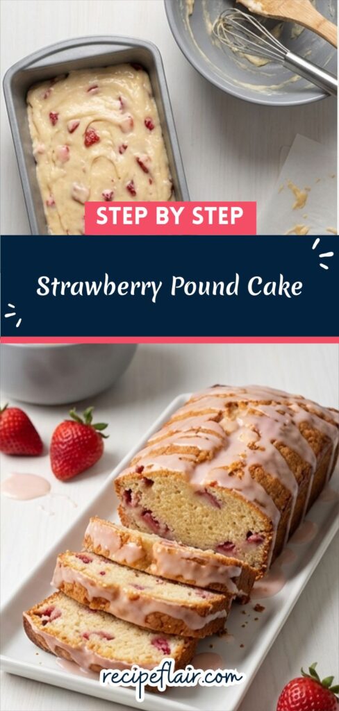 Strawberry Pound Cake Recipe