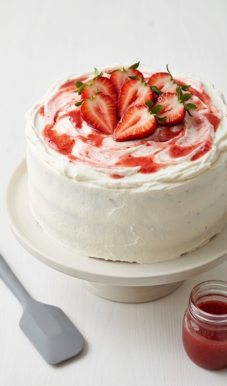 Easy Strawberry Shortcake Recipe with Light and Fluffy Sponge Cake