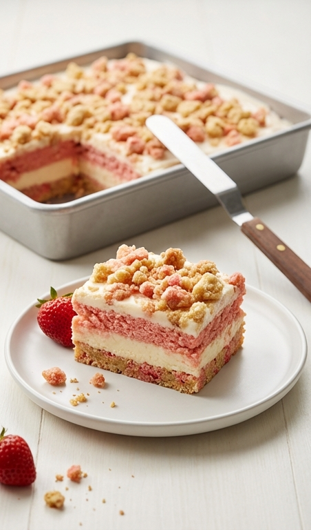 Easy Strawberry Shortcake Cheesecake Recipe for Summer Parties