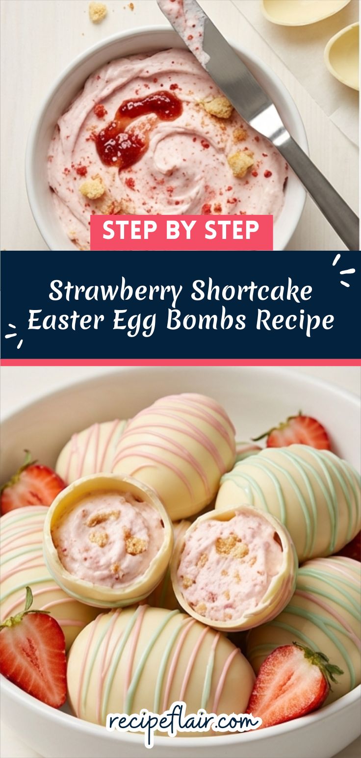 Strawberry Shortcake Easter Egg Bombs Recipe