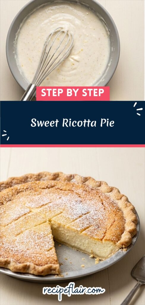 Sweet Ricotta Pie Recipe