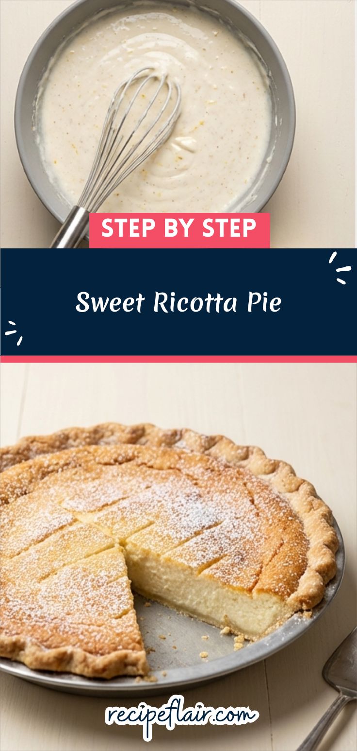 Sweet Ricotta Pie Recipe