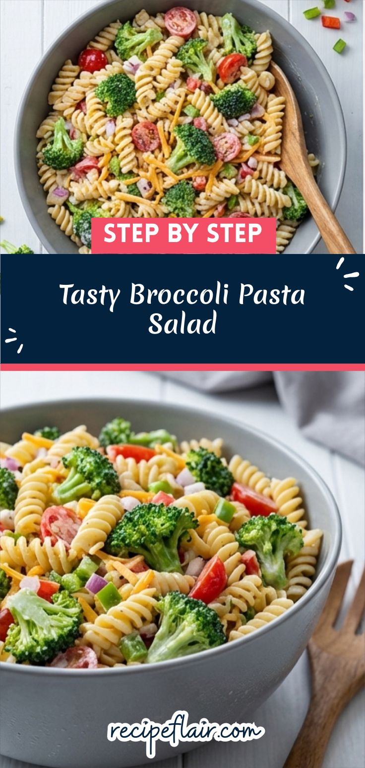 Tasty Broccoli Pasta Salad Recipe
