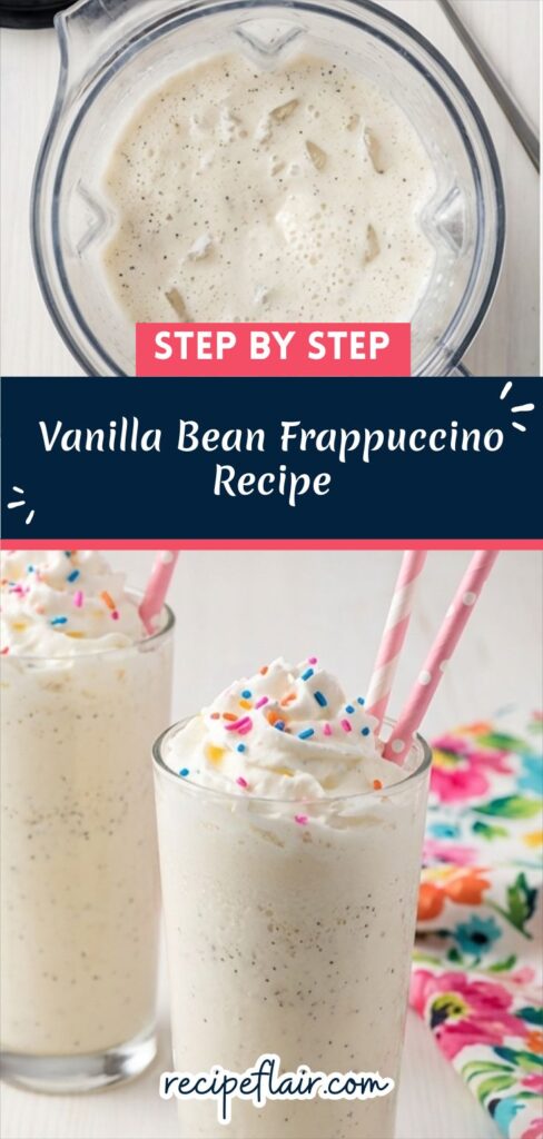 Vanilla Bean Frappuccino Recipe