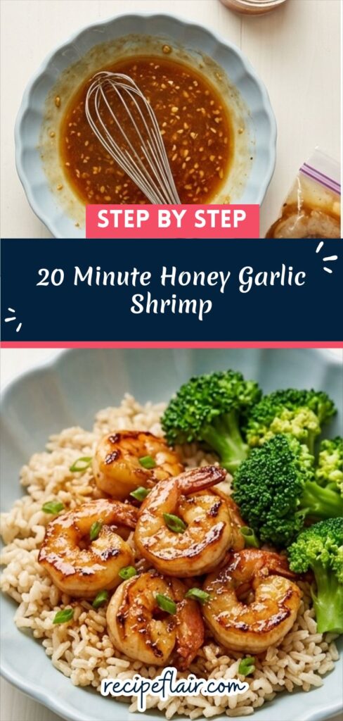 20 Minute Honey Garlic Shrimp