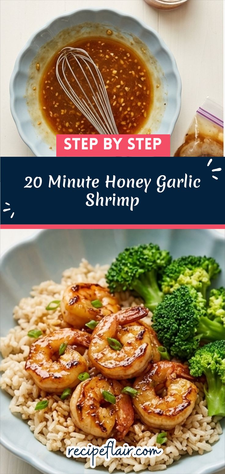 20 Minute Honey Garlic Shrimp
