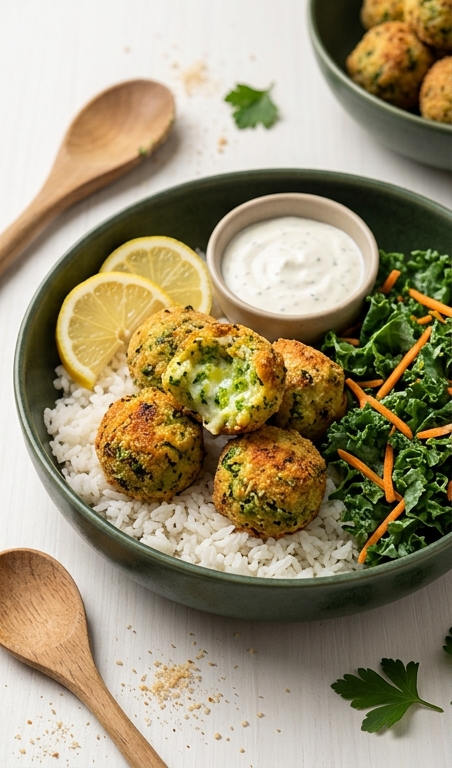 Healthy Easy Baked Broccoli Cheese Balls Recipe for Families