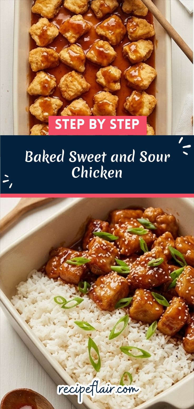Baked Sweet and Sour Chicken