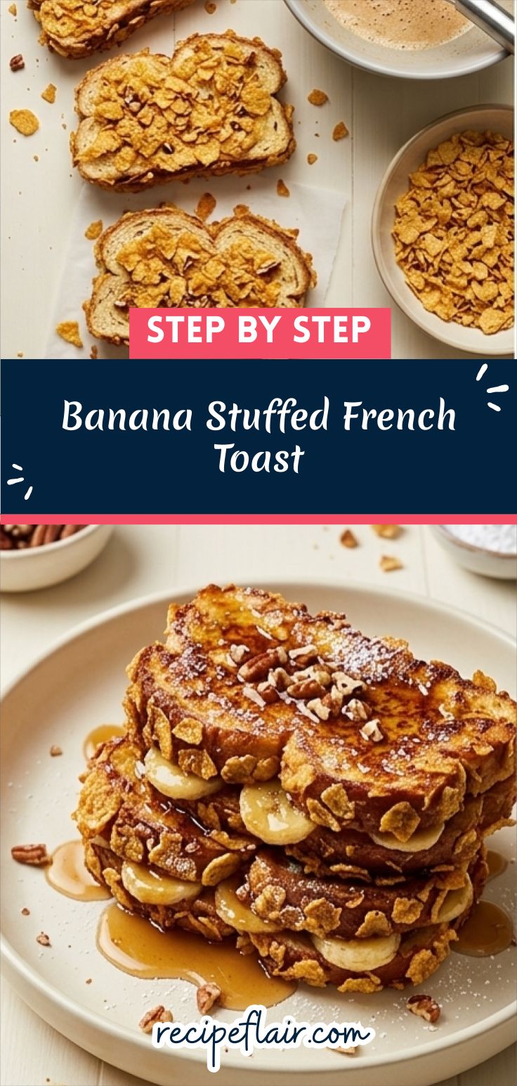 Banana Stuffed French Toast