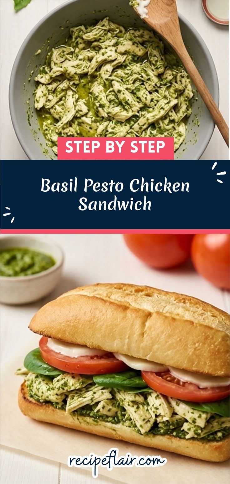 Basil Pesto Chicken Sandwich