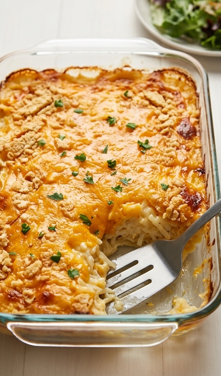 Best Cheesy Funeral Potatoes Recipe with Hashbrowns for Families