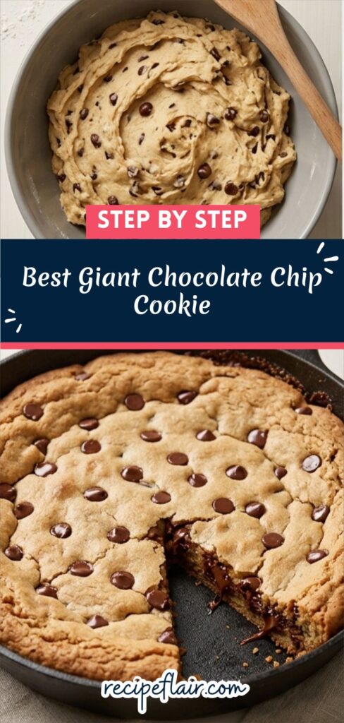 Best Giant Chocolate Chip Cookie Recipe