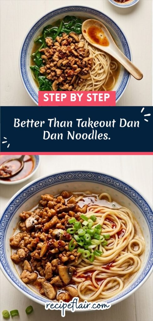 Better Than Takeout Dan Dan Noodles.