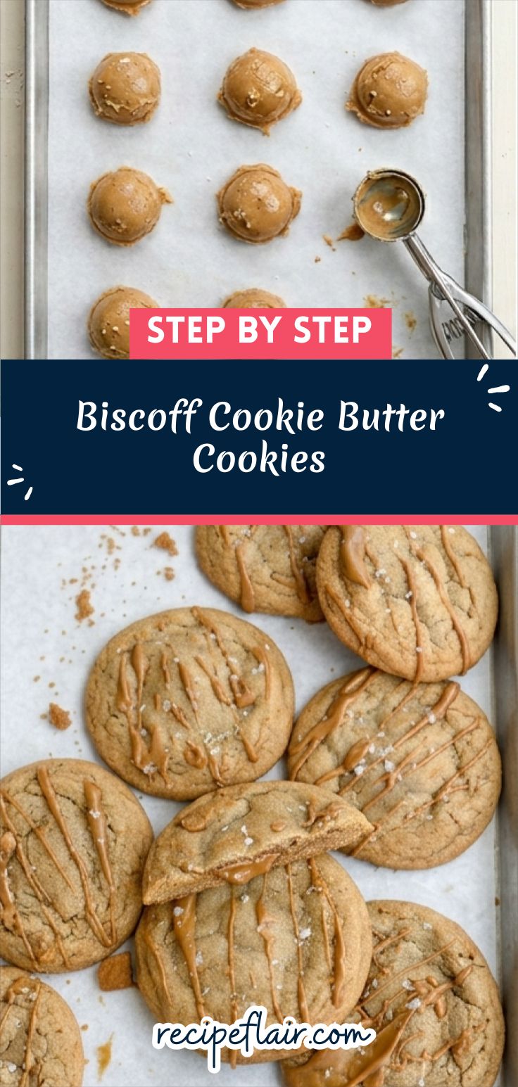 Biscoff Cookie Butter Cookies Recipe