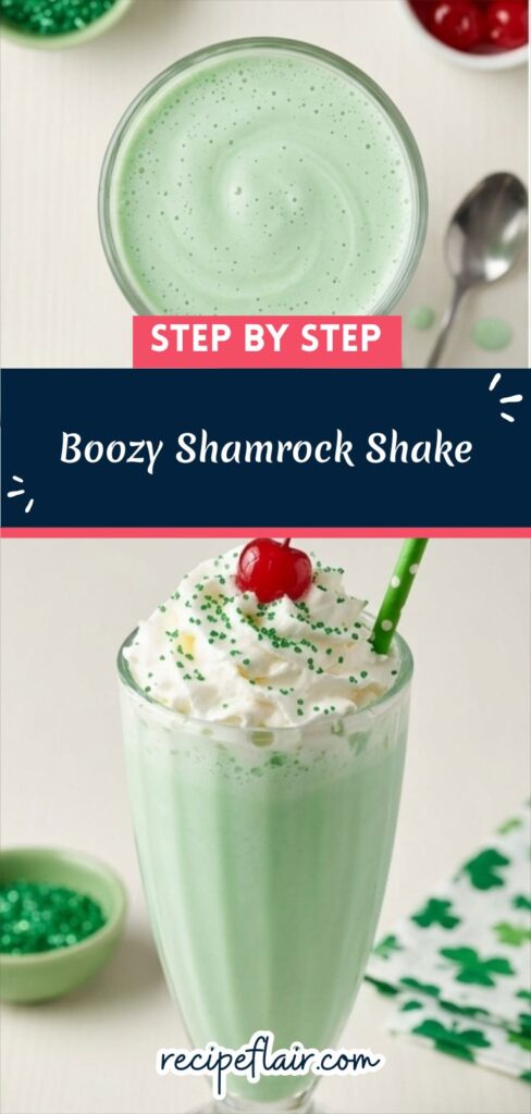 Boozy Shamrock Shake