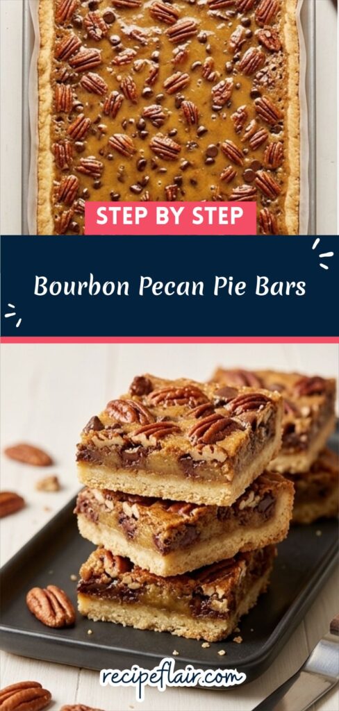 Bourbon Pecan Pie Bars