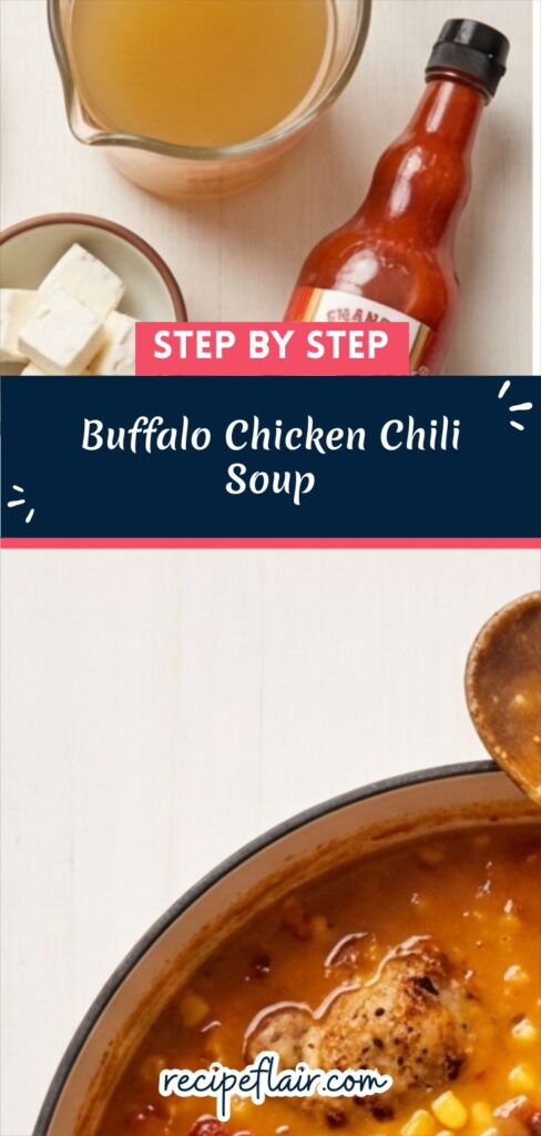 Buffalo Chicken Chili Soup Recipe