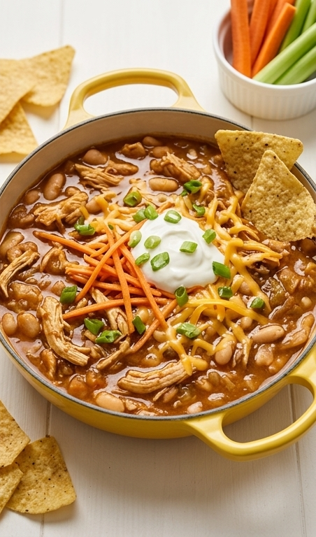 Buffalo-Chicken-and-Bean-Chili-pin1