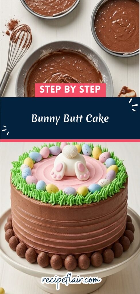 Bunny Butt Cake