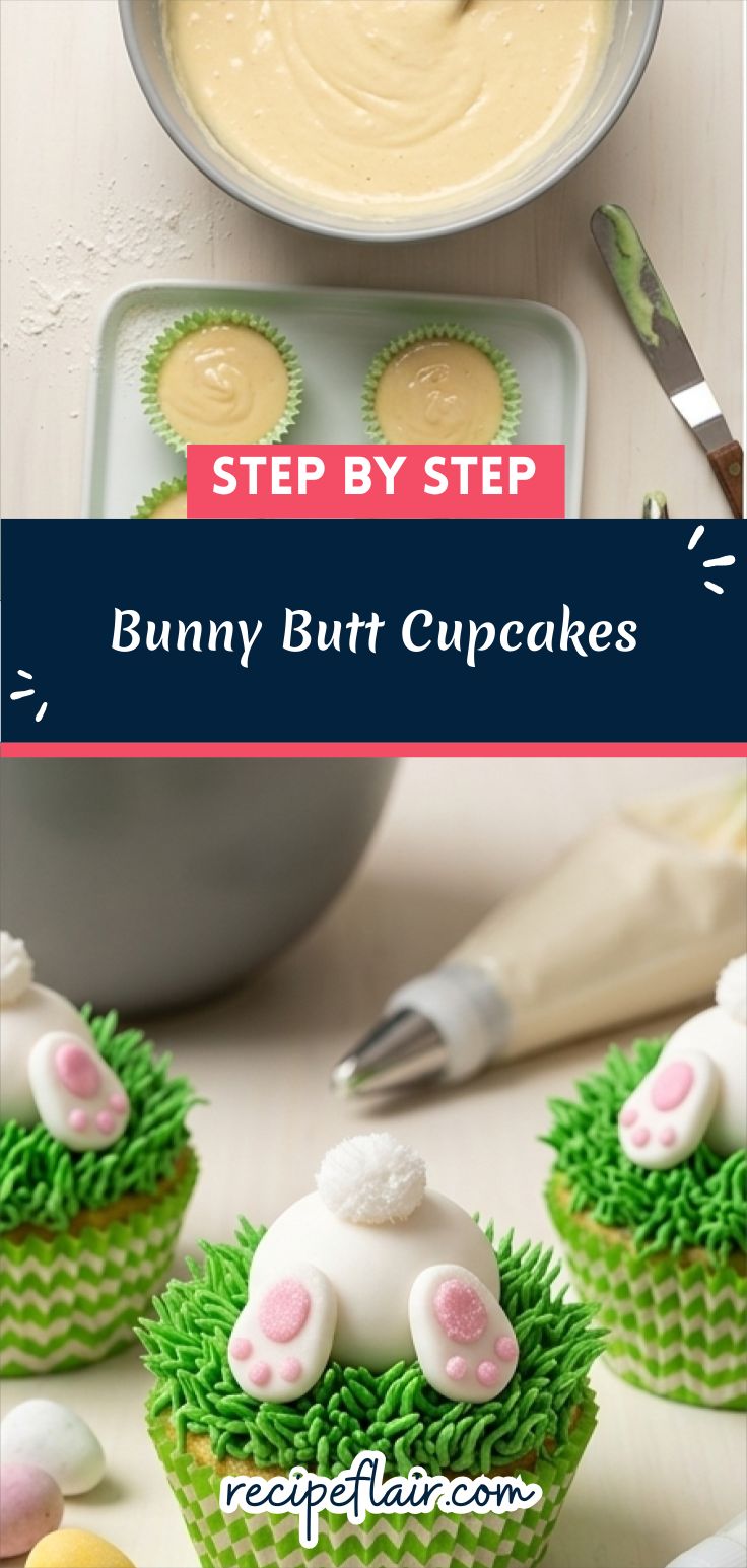 Bunny Butt Cupcakes