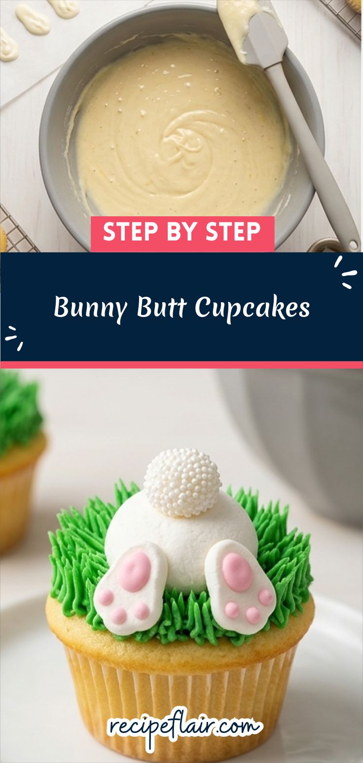 Bunny Butt Cupcakes