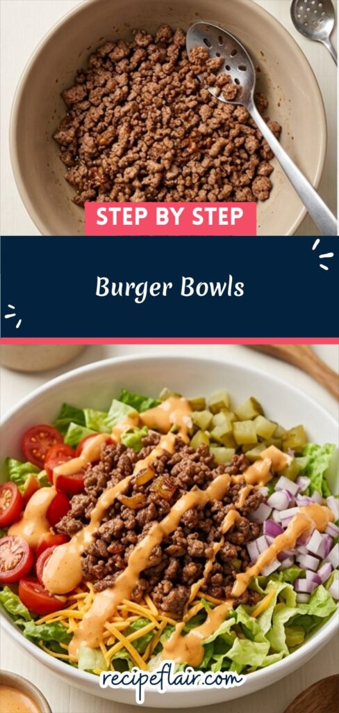 Burger Bowls Recipe
