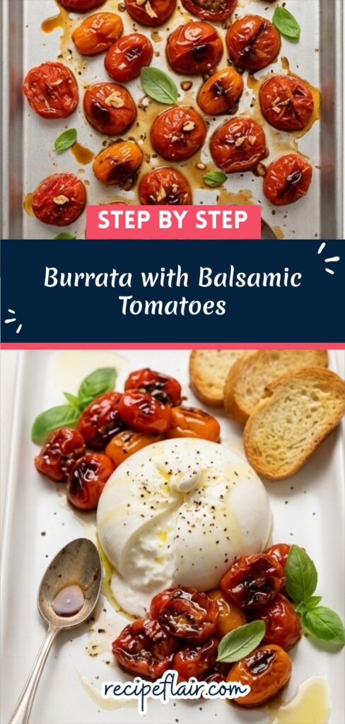 Burrata with Balsamic Tomatoes