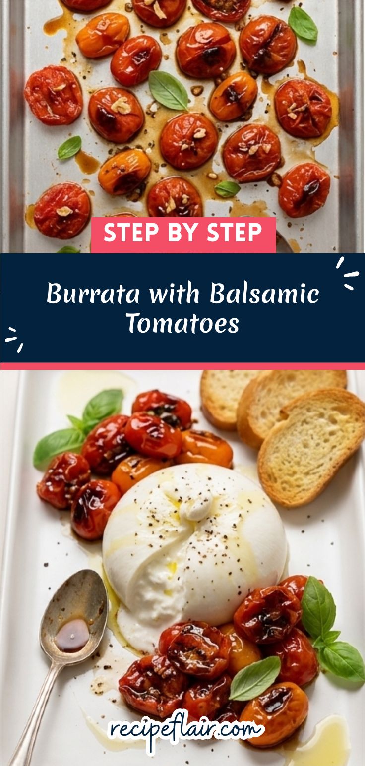 Burrata with Balsamic Tomatoes