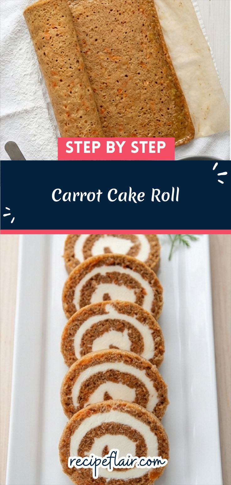 Carrot Cake Roll Recipe