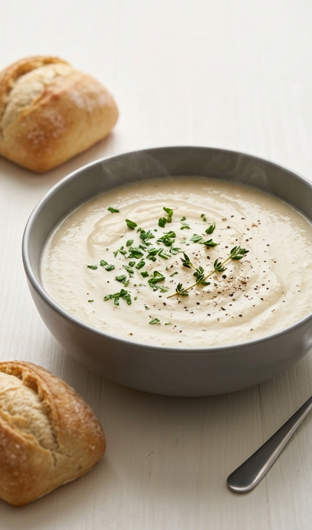 Easy Spring Cauliflower Soup Recipe for Light & Cozy Meals
