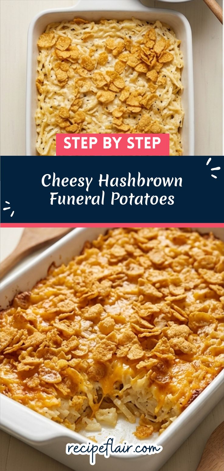 Cheesy Hashbrown Funeral Potatoes Recipe