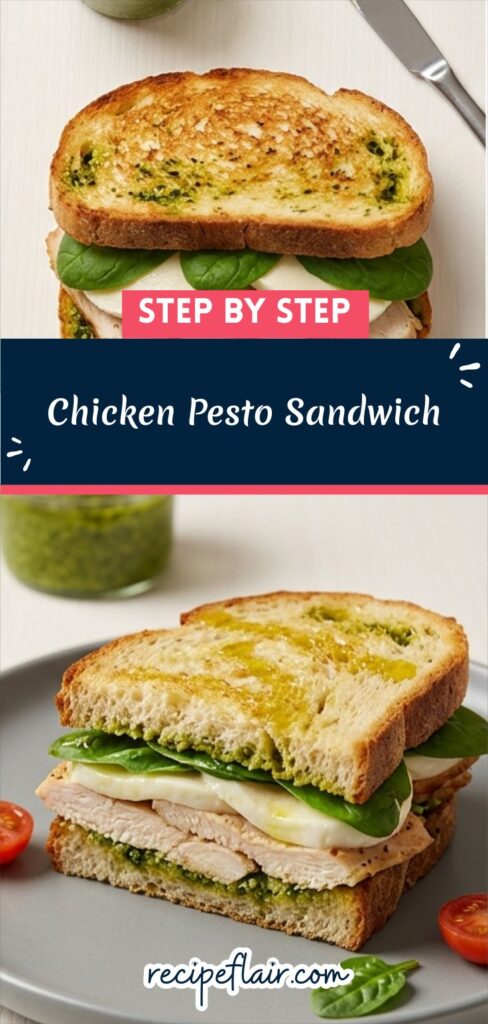 Chicken Pesto Sandwich Recipe